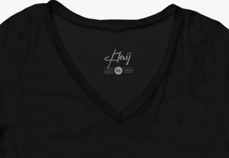 Klevij V-Neck T-Shirt: Timeless Style and Unmatched Comfort in Classic Black